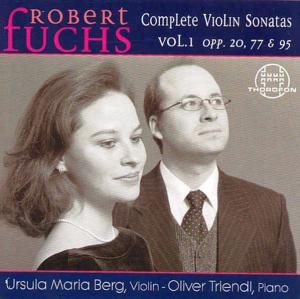 Cover for Fuchs / Berg / Triendl · Complete Violin Sonatas 1 (CD) (2003)