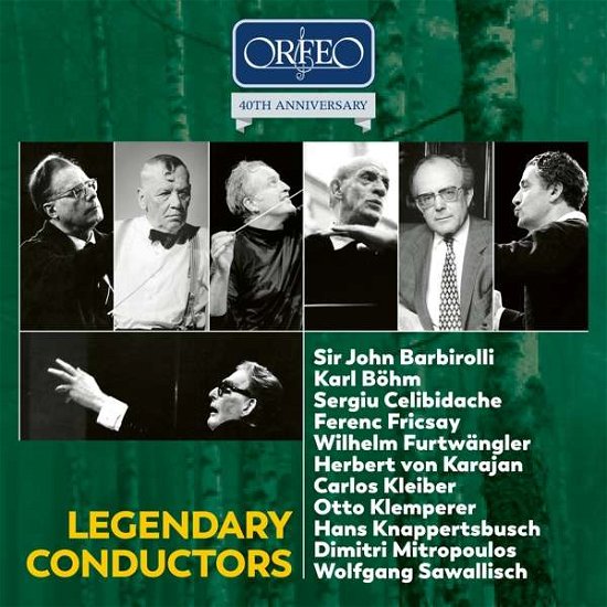 Cover for Böhm,Karl / Sawallisch,Wolfgang / BRSO/+ · Legendary Conductors (CD) [Orfeo edition] (2020)