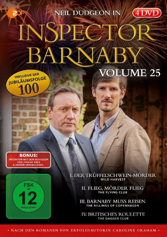 Vol.25 - Inspector Barnaby - Filmes - EDEL RECORDS - 4029759110118 - 29 de julho de 2016