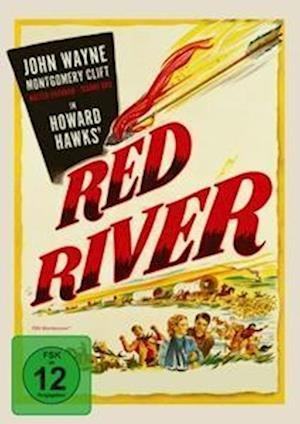 Cover for Howard Hawks · Red River-panik Am Roten Fluss (DVD) (2023)