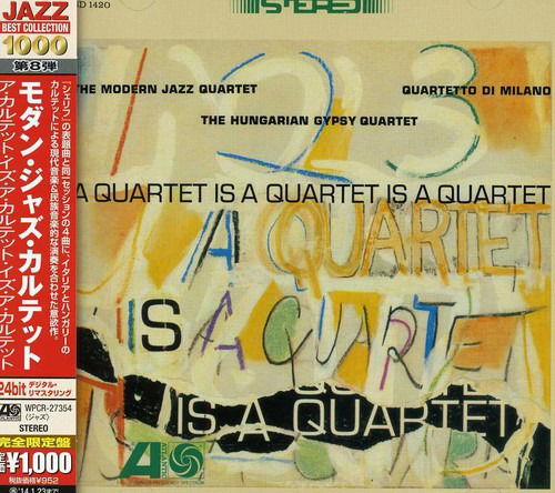 Cover for Modern Jazz Quartet · Quartet Is A Quartet (CD)