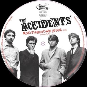 Cover for The Accidents · Blood Spattered With Guitars (LP) [Picture Disc edition] (2021)