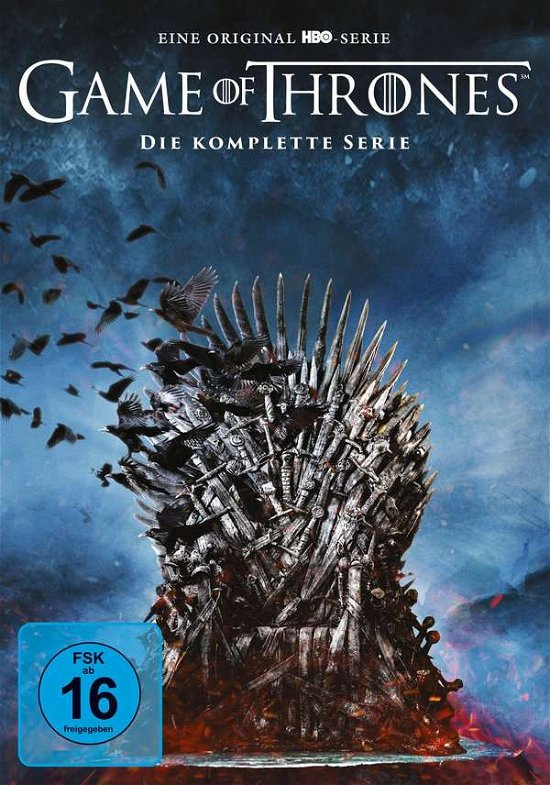 Cover for Keine Informationen · Game of Thrones: Die Komplette Serie (DVD) (2020)