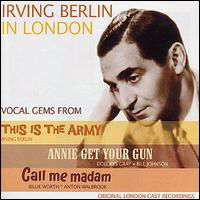 Cover for Irving Berlin · Irving Berlin In London (CD) (2003)