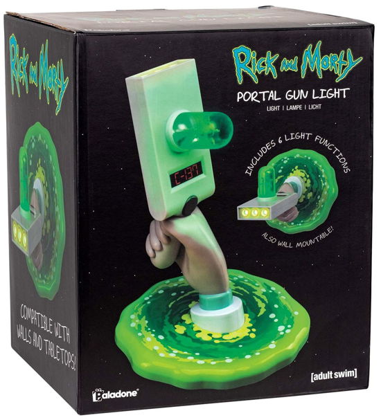 Cover for Paladone · Rick and Morty - Portal Gun Tabletop or Wall Light (MERCH) (2019)