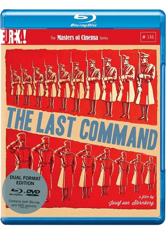The Last Command Blu-Ray + - THE LAST COMMAND Masters of Cinema Dual Format Bluray  DVD - Film - Eureka - 5060000702118 - 16. maj 2016