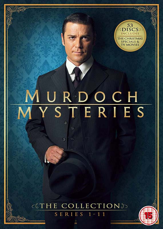 MURDOCH MYSTERIES Collection Seasons 1-12 [DVD, 54-Disc selling Set] NEW Mystery Drama