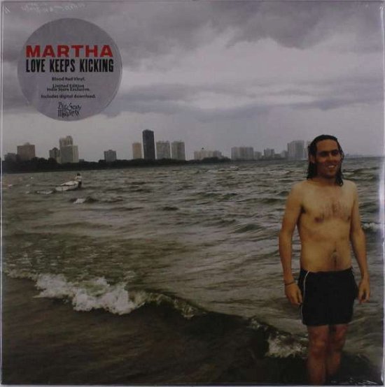 Cover for Martha · Love Keeps Kicking - Ltd.ed. (LP) [Coloured edition] (2019)