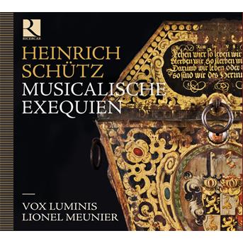 Cover for Meunier / Vox Luminis · Musicalische Exequien / Motetten (CD) [Digipak] (2011)