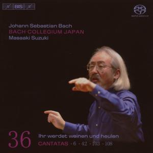 Js Bach Cantatas Vol36 - Bach Collegium Japansuzuki - Musik - BIS - 7318599916118 - 27 augusti 2007