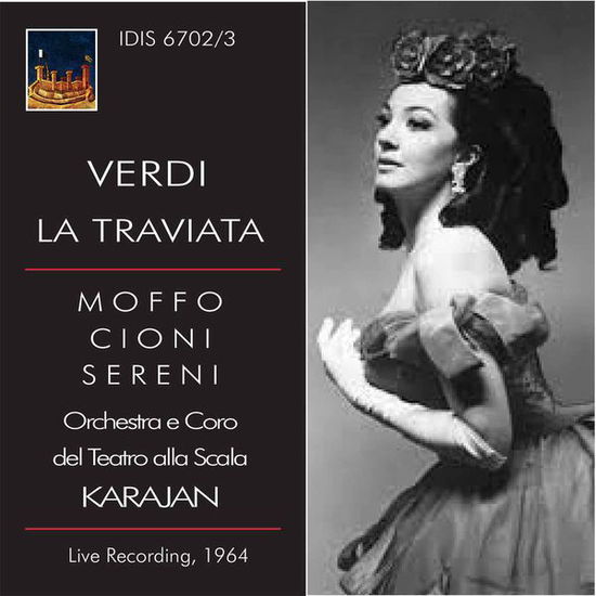 Cover for Verdi / Karajan / Lascala Orchestra &amp; Chorus · La Traviata (CD) (2015)