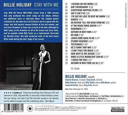 Stay With Me - Billie Holiday - Música - SUPPER CLUB - 8435723701118 - 3 de maio de 2024