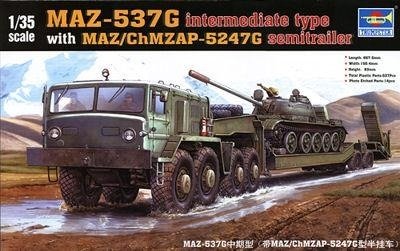 Maz-537g Intermediate Type (1:35) - Maz - Merchandise - Trumpeter - 9580208002118 - 