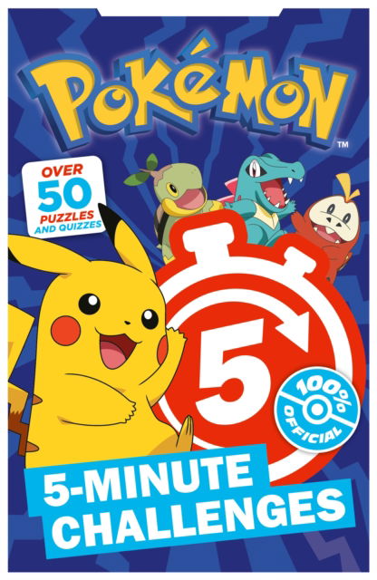 Cover for Pokemon · Pokemon 5-Minute Challenges (Paperback Book) (2025)