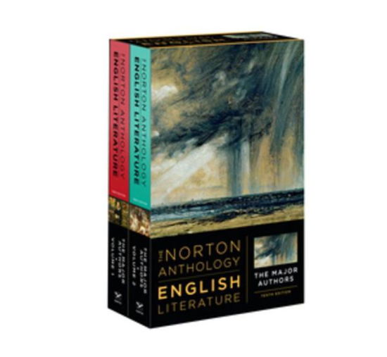 Cover for Stephen Greenblatt · The Norton Anthology of English Literature, The Major Authors (Taschenbuch) [Tenth edition] (2018)