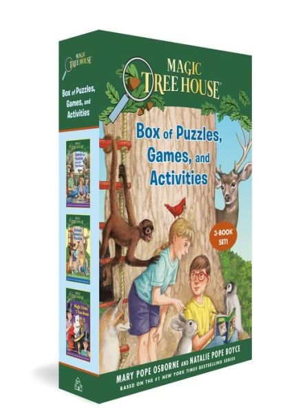Magic Tree House Box of Puzzles, Games, and Activities (3 Book Set) - Magic Tree House (R) - Mary Pope Osborne - Bøger - Random House USA Inc - 9780593373118 - 1. september 2020