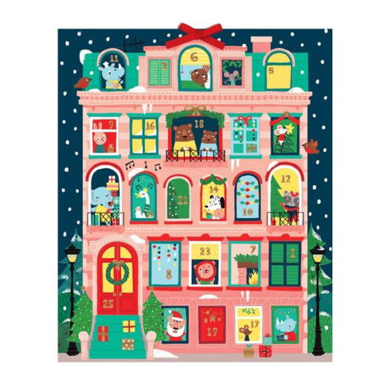 Christmas Apartment Advent Calendar - Galison - Gadżety - Galison - 9780735355118 - 11 września 2018