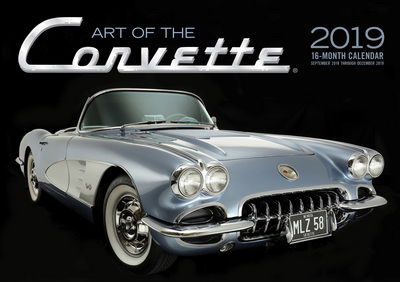 Cover for Editors of Motorbooks · Kal. Art of the Corvette 2019 (Book) (2018)