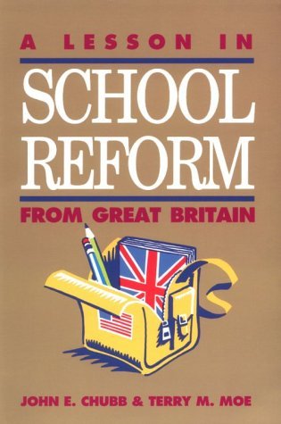 Cover for John E. Chubb · A Lesson in School Reform from Great Britain (Paperback Book) (1992)