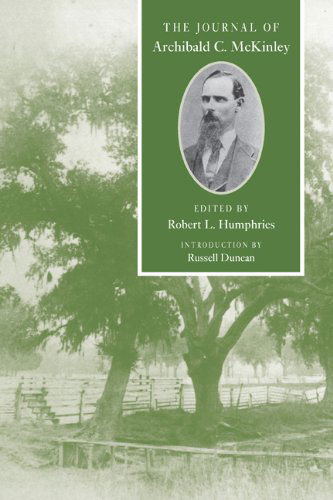 Cover for Archibald C. McKinley · The Journal of Archibald C. McKinley (Paperback Book) (1991)