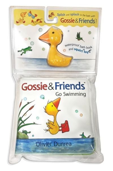 Cover for Olivier Dunrea · Gossie and Friends Go Swimming Bath Book with Toy (Book) (2019)