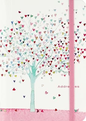 Cover for Peter Pauper Press · Tree of Hearts Address Book (Gebundenes Buch) (2020)
