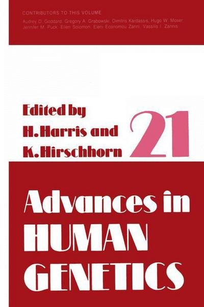 Cover for Harry Harris · Advances in Human Genetics 21 - Advances in Human Genetics (Paperback Book) [Softcover reprint of the original 1st ed. 1993 edition] (2012)