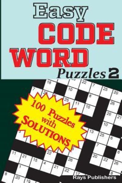 Cover for Rays Publishers · Easy Code Word Puzzles (Taschenbuch) (2017)