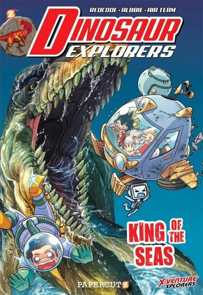 Cover for Redcode · Dinosaur Explorers Vol. 9: King of the Seas (Hardcover bog) (2021)