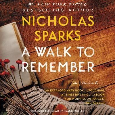 Cover for Nicholas Sparks · A Walk to Remember (CD) (2019)