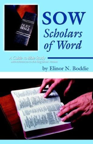 Cover for Elinor N. Boddie · Sow: Scholars of Word (Paperback Book) (2003)