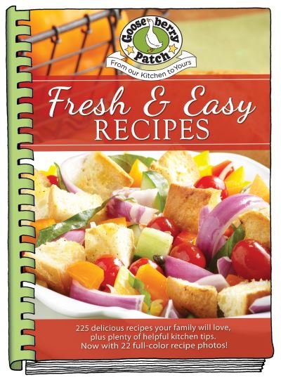 Cover for Gooseberry Patch · Fresh &amp; Easy Family Meals - Everyday Cookbook Collection (Innbunden bok) (2023)