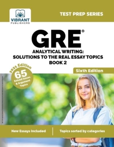 Cover for Vibrant Publishers · GRE Analytical Writing (Paperback Book) (2020)