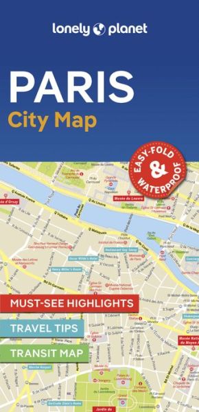 Lonely Planet Paris City Map: Durable Full-Color Travel Map with Easy-Fold Format, Slipcase & Itineraries - Map - Lonely Planet - Livros - Lonely Planet Global Limited - 9781787016118 - 15 de dezembro de 2023