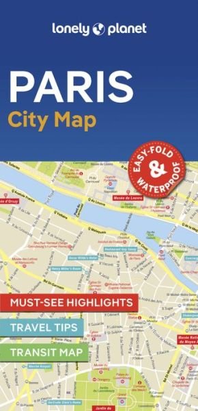 Cover for Lonely Planet · Lonely Planet Paris City Map - Map (Kort) (2023)