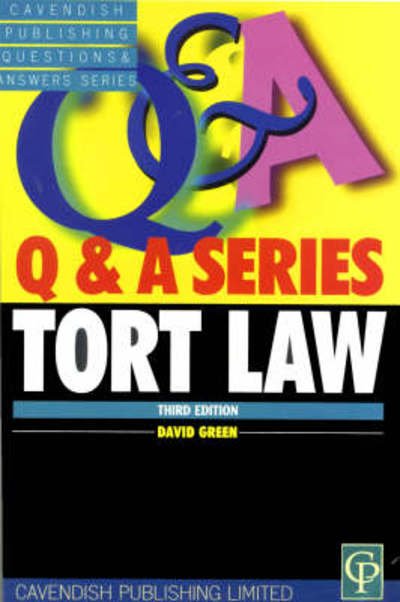 Torts Q&A - Green - Books - Taylor & Francis - 9781859414118 - October 30, 1998
