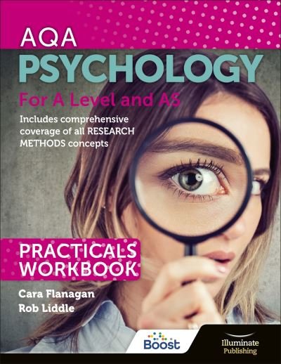 Cover for Cara Flanagan · AQA Psychology for A Level and AS - Practicals Workbook (Paperback Book) (2023)