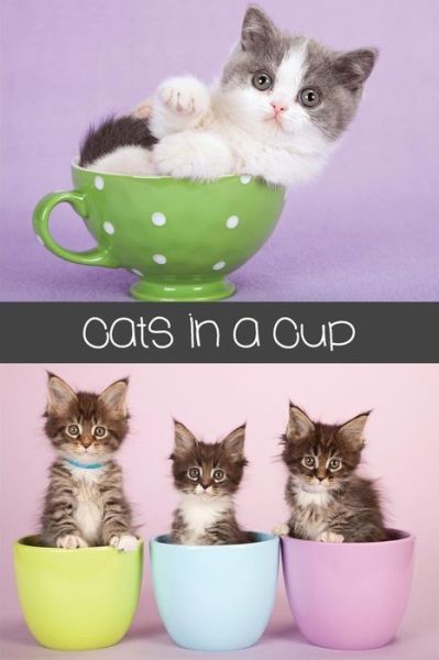 Cover for Journal Jungle Publishing · Cats in a Cup: 108-page Journal With Adorable Kitten Photos on the Cover [6 x 9 Inches] (Paperback Book) (2014)
