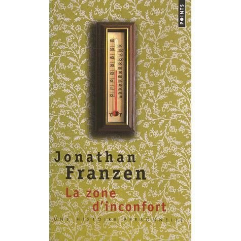 Cover for Jonathan Franzen · La zone d'inconfort (Book) (2008)