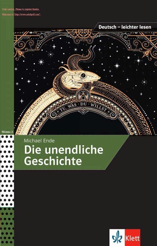 Cover for Michael Ende · Die unendliche Geschichte: A1-B2 (Paperback Bog) (2021)