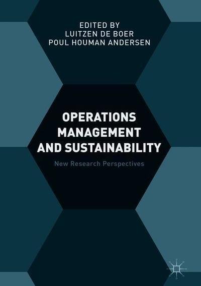 Cover for Boer  Luitzen de Boer · Operations Management and Sustainability: New Research Perspectives (Hardcover Book) [1st ed. 2019 edition] (2018)