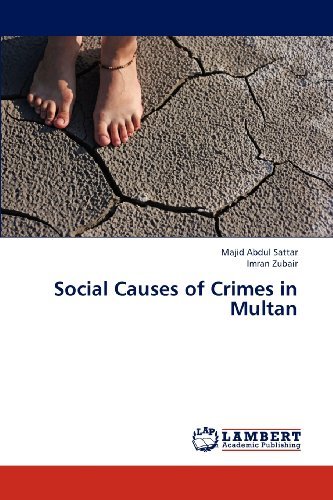 Cover for Imran Zubair · Social Causes of Crimes in Multan (Paperback Book) (2013)