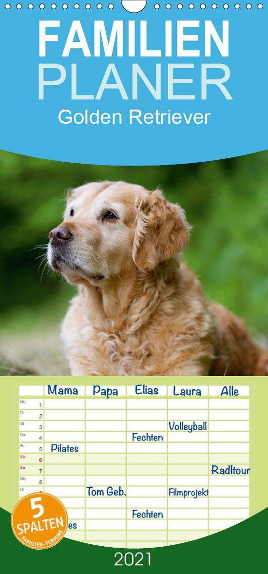 Cover for Noack · Golden Retriever - Familienplaner (Book)