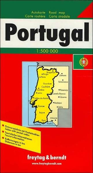 Cover for Freytag-berndt Und Artaria Kg · Freytag Berndt Kart.Europa.Portugal (Bok)