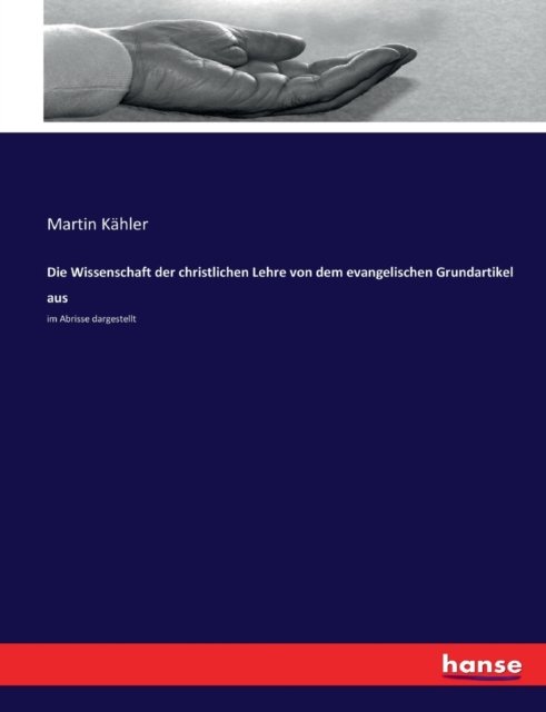 Cover for Kähler · Die Wissenschaft der christliche (Book) (2017)