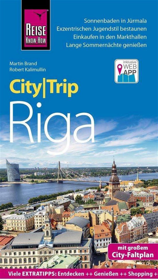 Cover for Reise Know-How · CityTrip Riga (Sewn Spine Book) (2019)