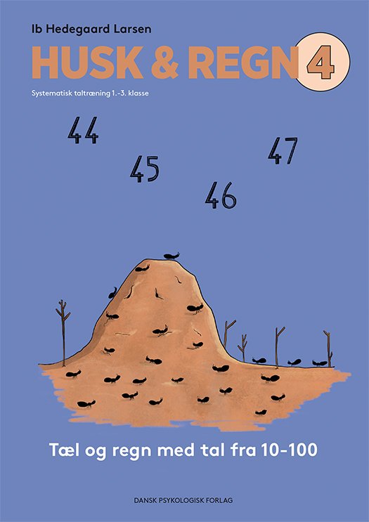 Cover for Ib Hedegaard Larsen · HUSK &amp; REGN 4 - Tæl og regn med tal fra 10-100 * PAKKET A 5 STK. * (Poketbok) [2:a utgåva] (2022)