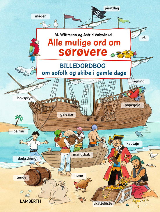 Monica Wittmann · Alle mulige ord: Alle mulige ord om sørøvere (Bound Book) [1. Painos] (2024)