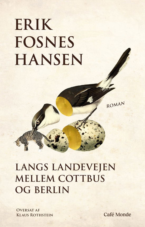 Cover for Erik Fosnes Hansen · Langs landevejen mellem Cottbus og Berlin (Innbunden bok) [1. utgave] (2023)