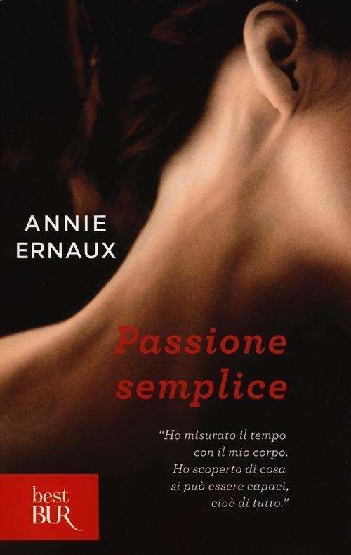 Cover for Annie Ernaux · Passione semplice (Pocketbok) (2020)